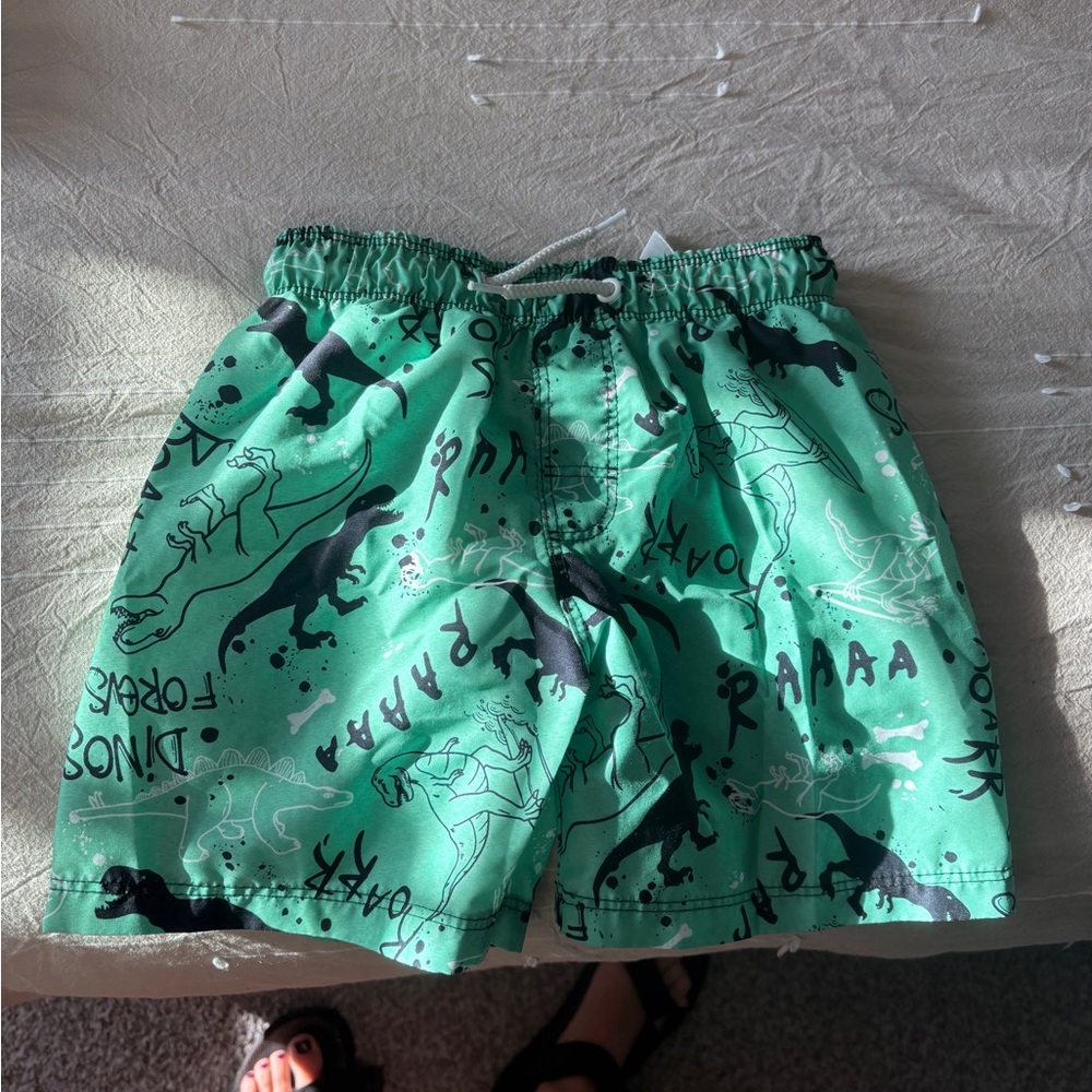 Dinosaur Swim Trunks
